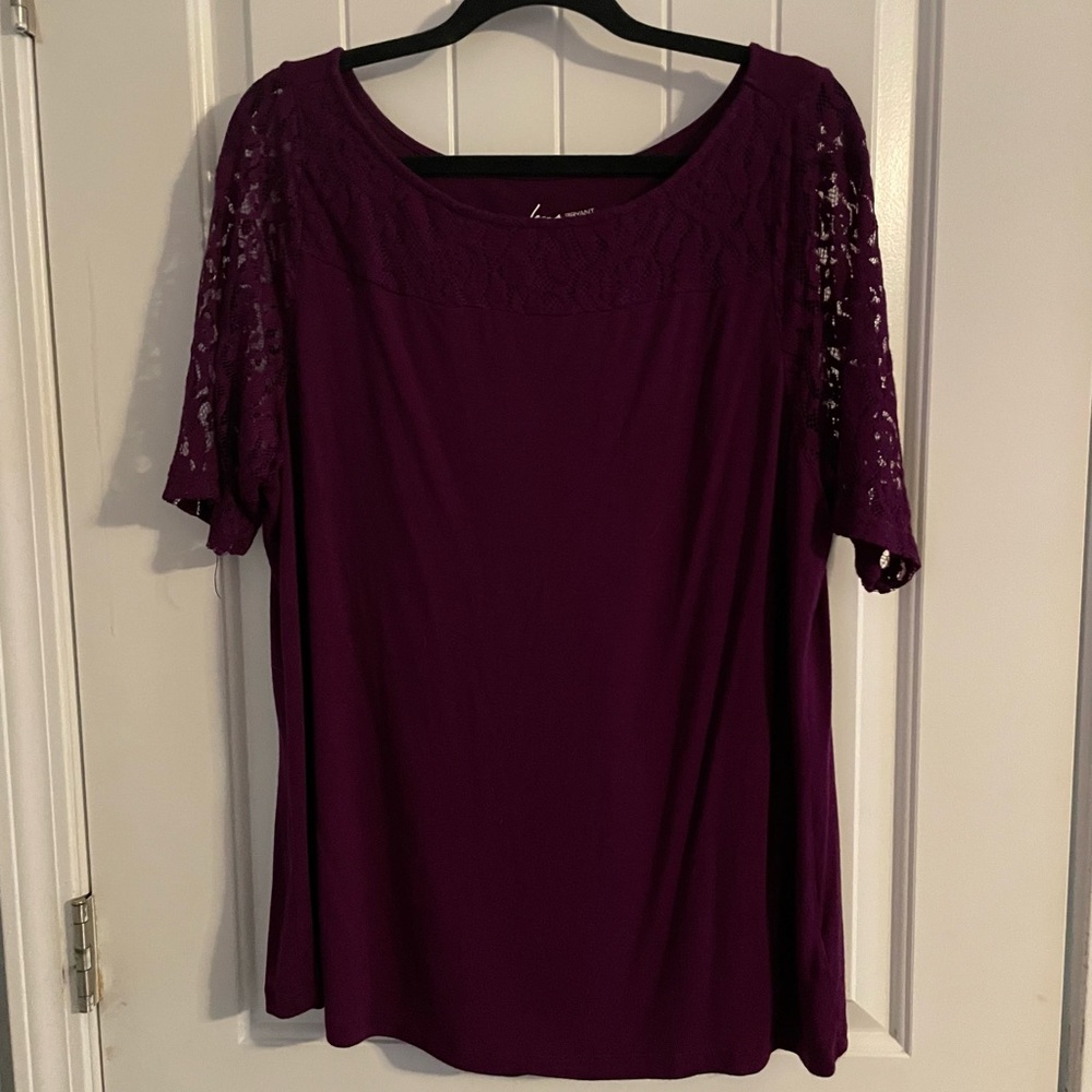 Lace Sleeved Blouse